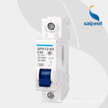 SPB1Z-63 1P DC Breaker Switch für Kurzschluss- und Überlastschutz